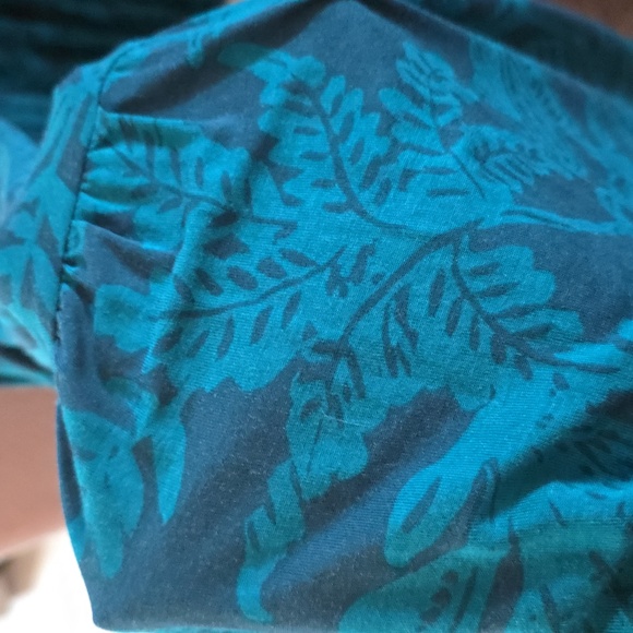 🌴 Torrid Green Tropic Print Tiered Maxi Dress – Size 4 (26) - Picture 7 of 10